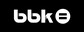 Logo BBK mini blanco